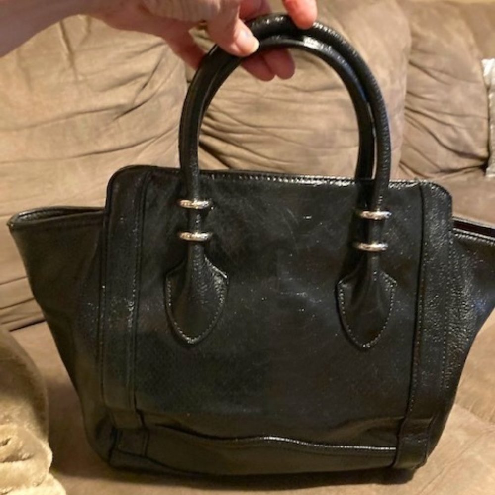 Beautiful Black Leather Bag